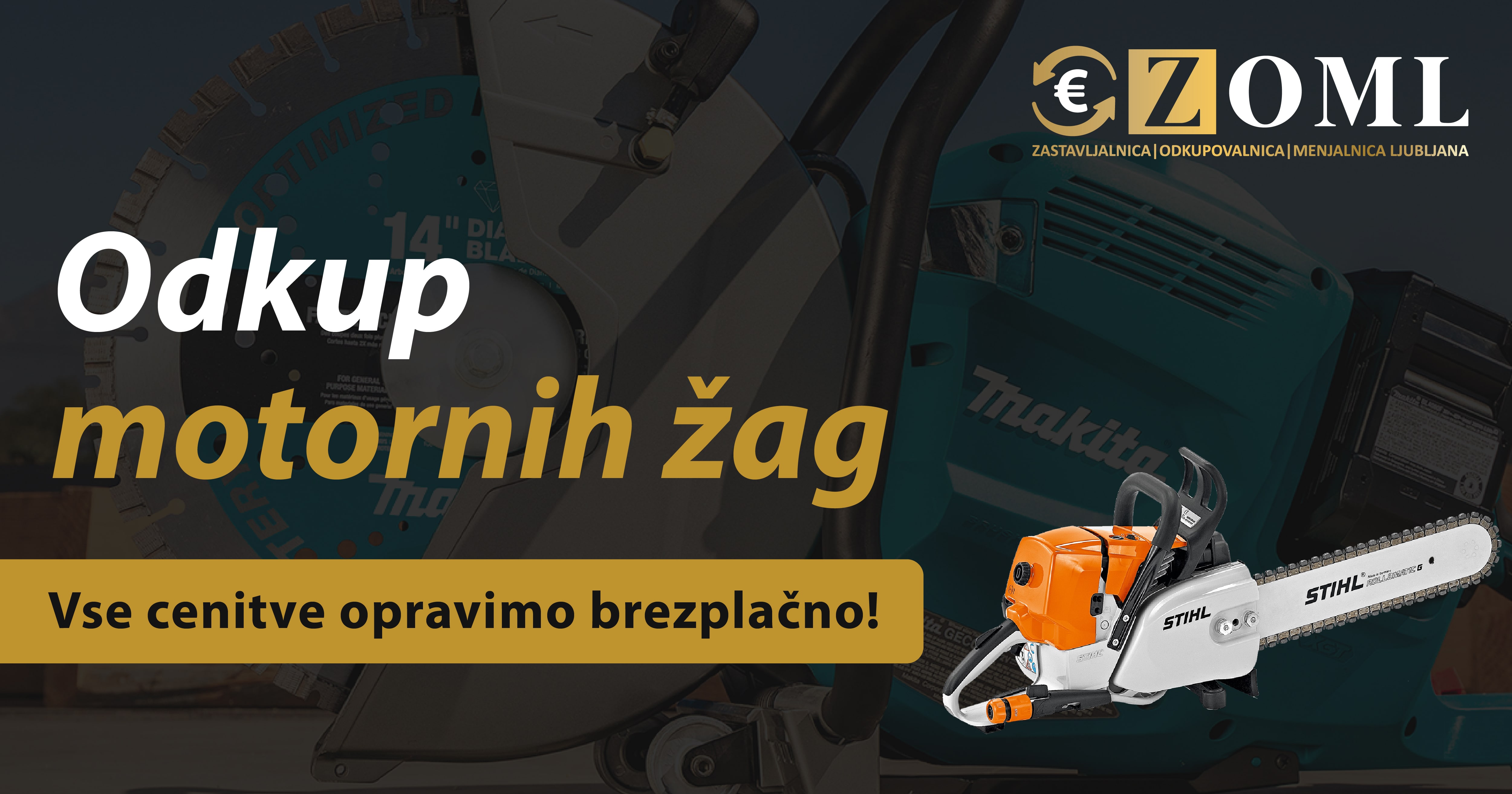 Odkup motornih žag