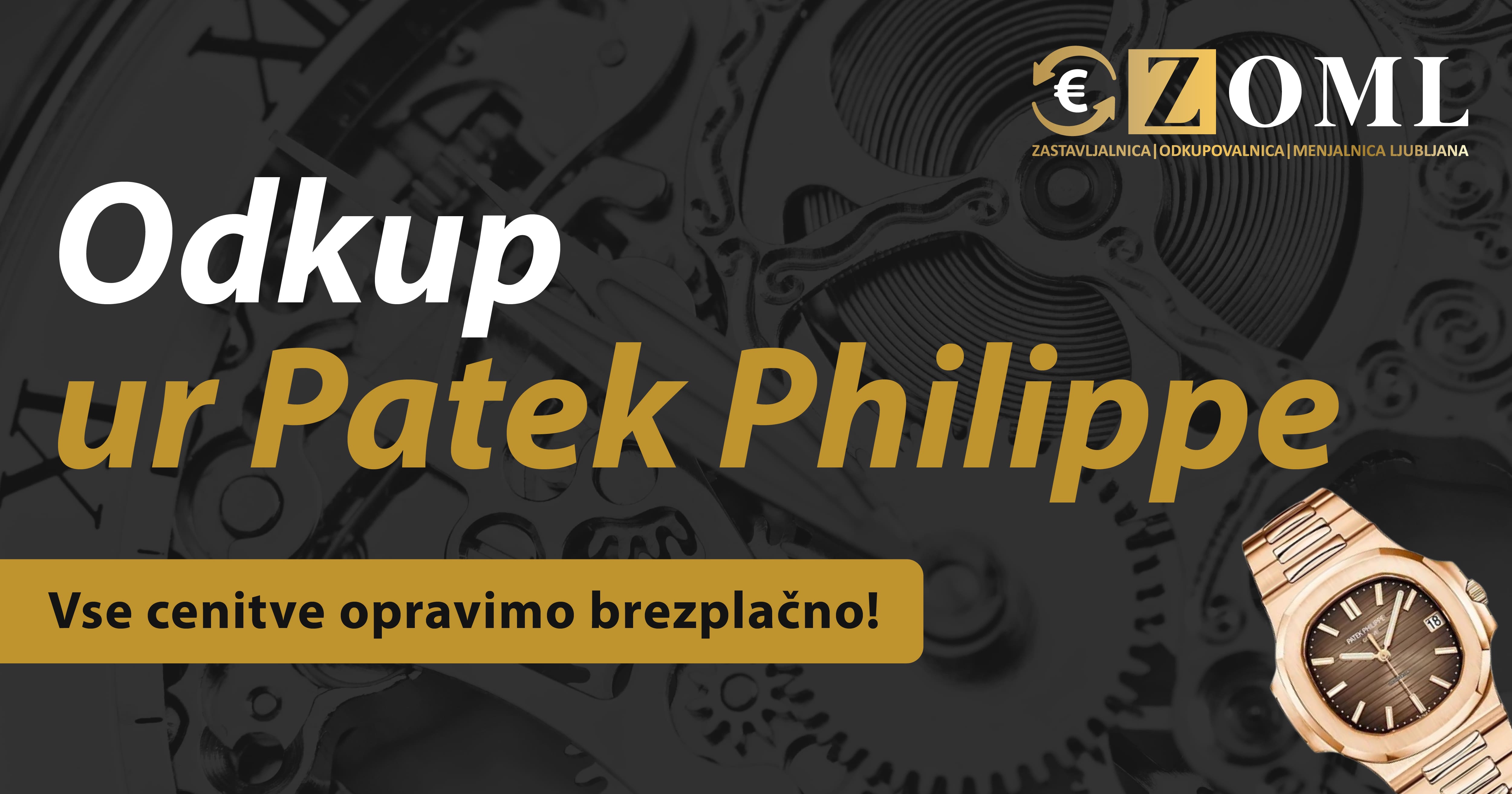 Odkup ur Patek Philippe